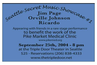 Seattle Secret Music Showcase 1
